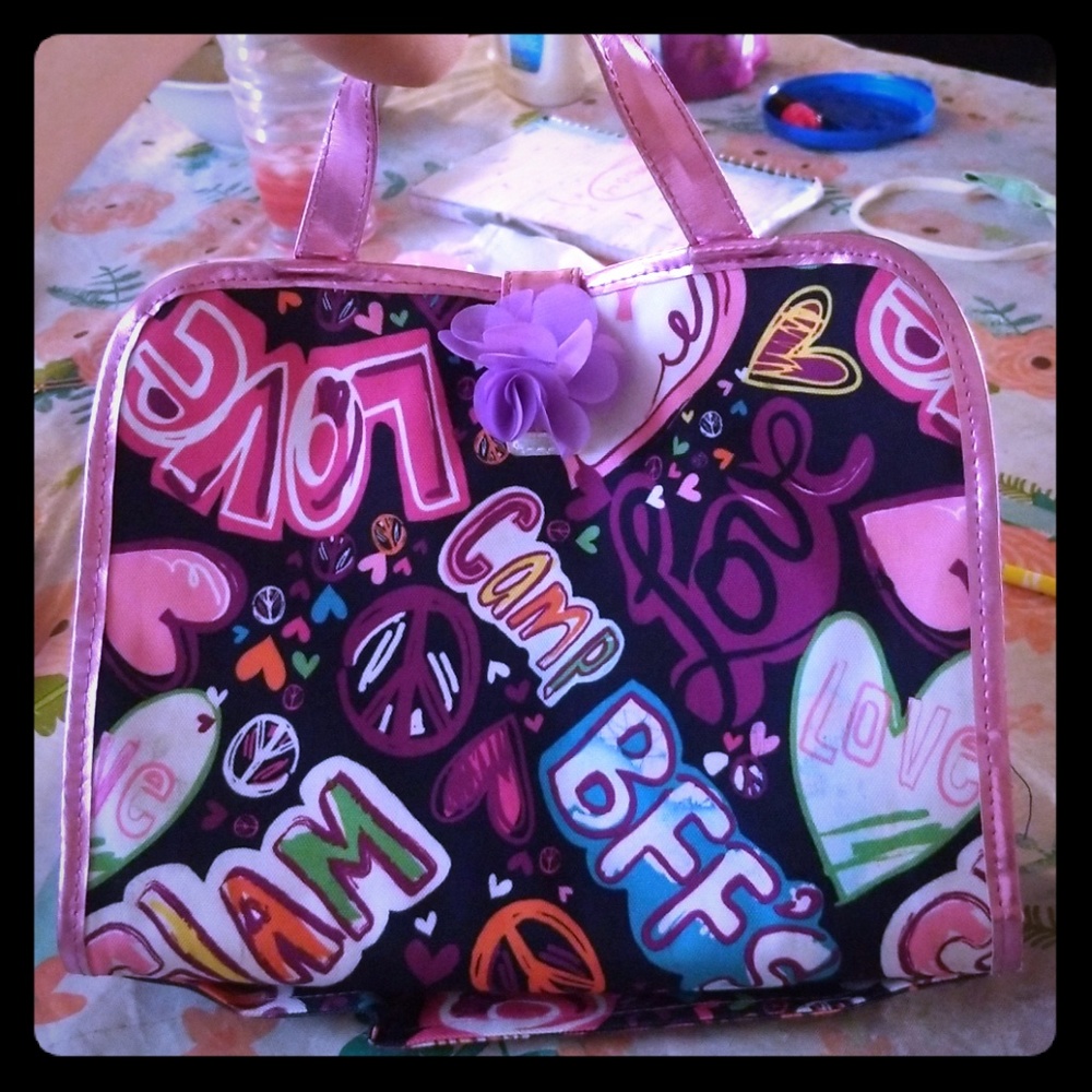 Bag to hold books, journals, and pencils